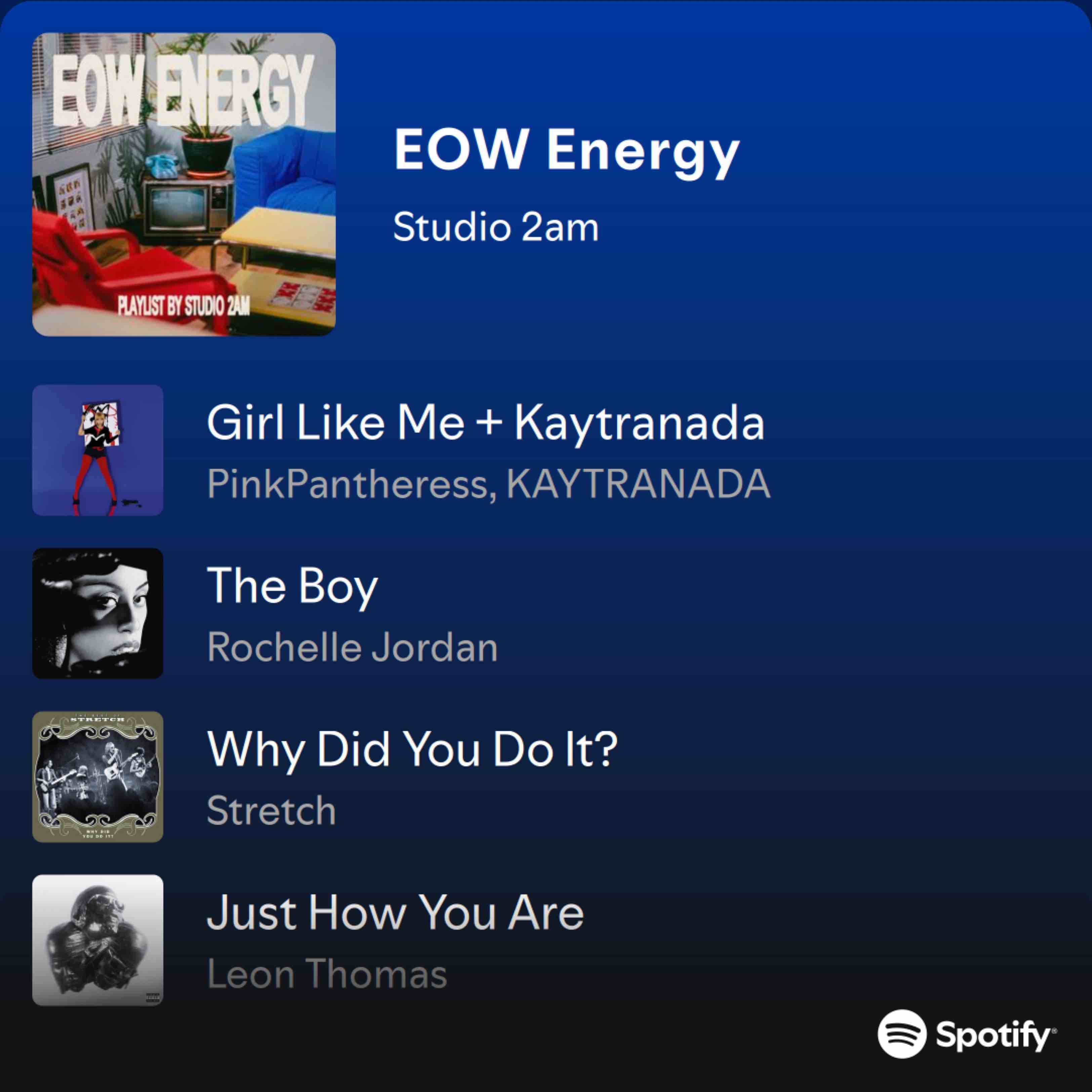 EOW Energy - Spotify